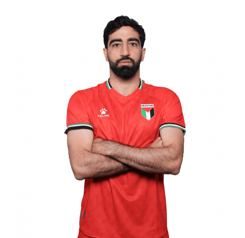 صورة محمد صالح بقميص المنتخب الفلسطيني